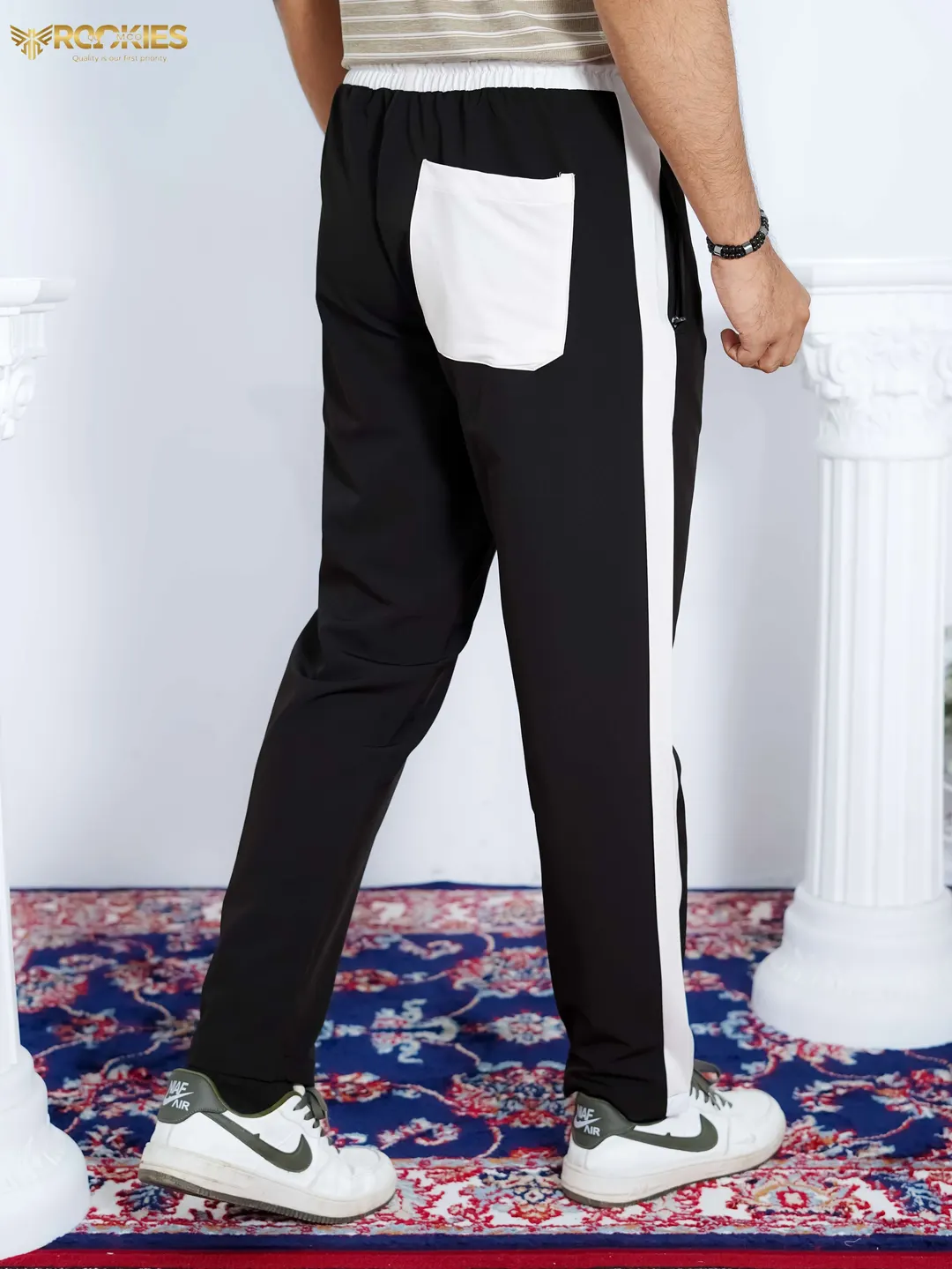 Onyx Black Track Pant 3