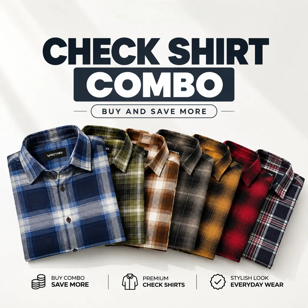 Check Shirt Combo 1